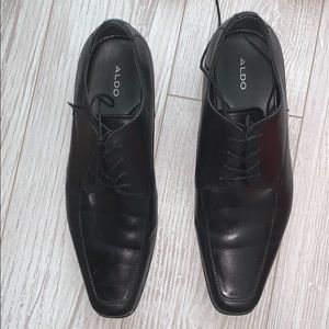 Brand new leather aldo men’s dress shoes. 10.5